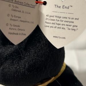 The end TY Beanie Baby